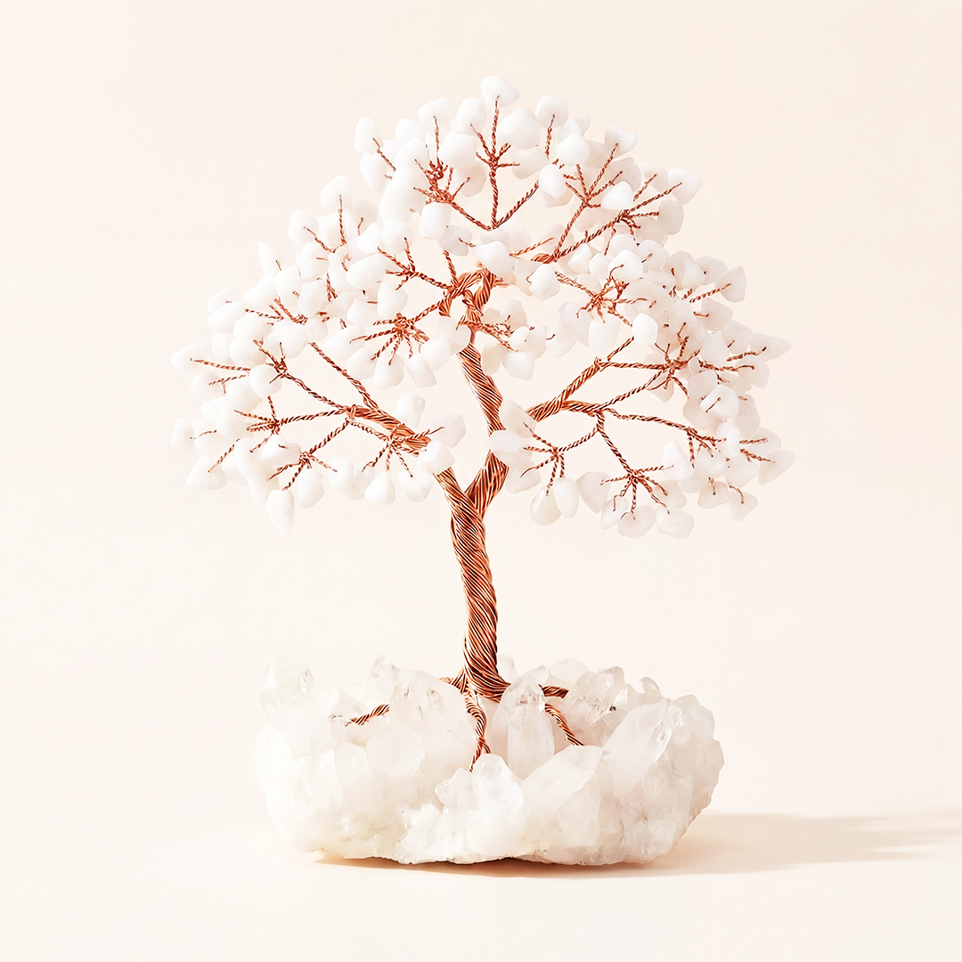 White Quartz Tree