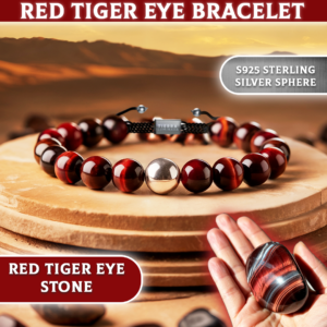 Red Tiger Eye Bracelet